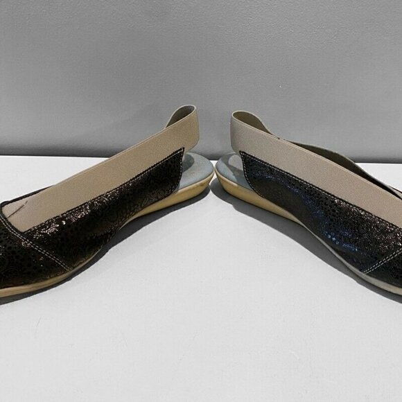Cloud Caliber Slingback Sandals Black 39 / 8 - Picture 7 of 10